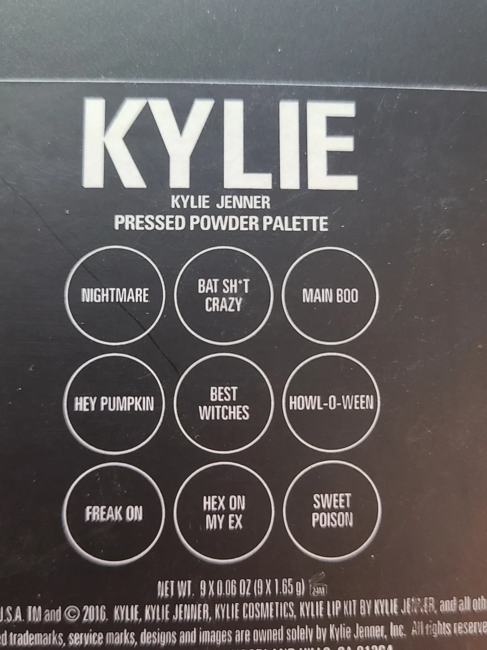 Kylie Jenner - Mummy  Pressed Powder Palette *Limited Edition* Halloween - NEW